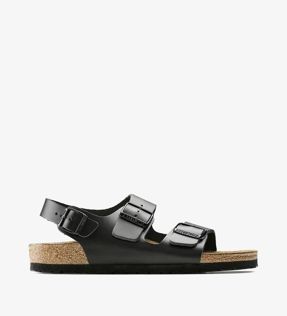Birkenstock Milano Nl Erkek Siyah Sandalet - Görsel 1