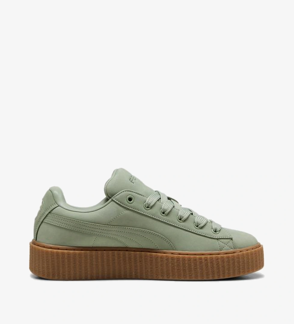 Puma Creeper Phatty Nubuck Unisex Yeşil Spor Ayakkabı - Görsel 1