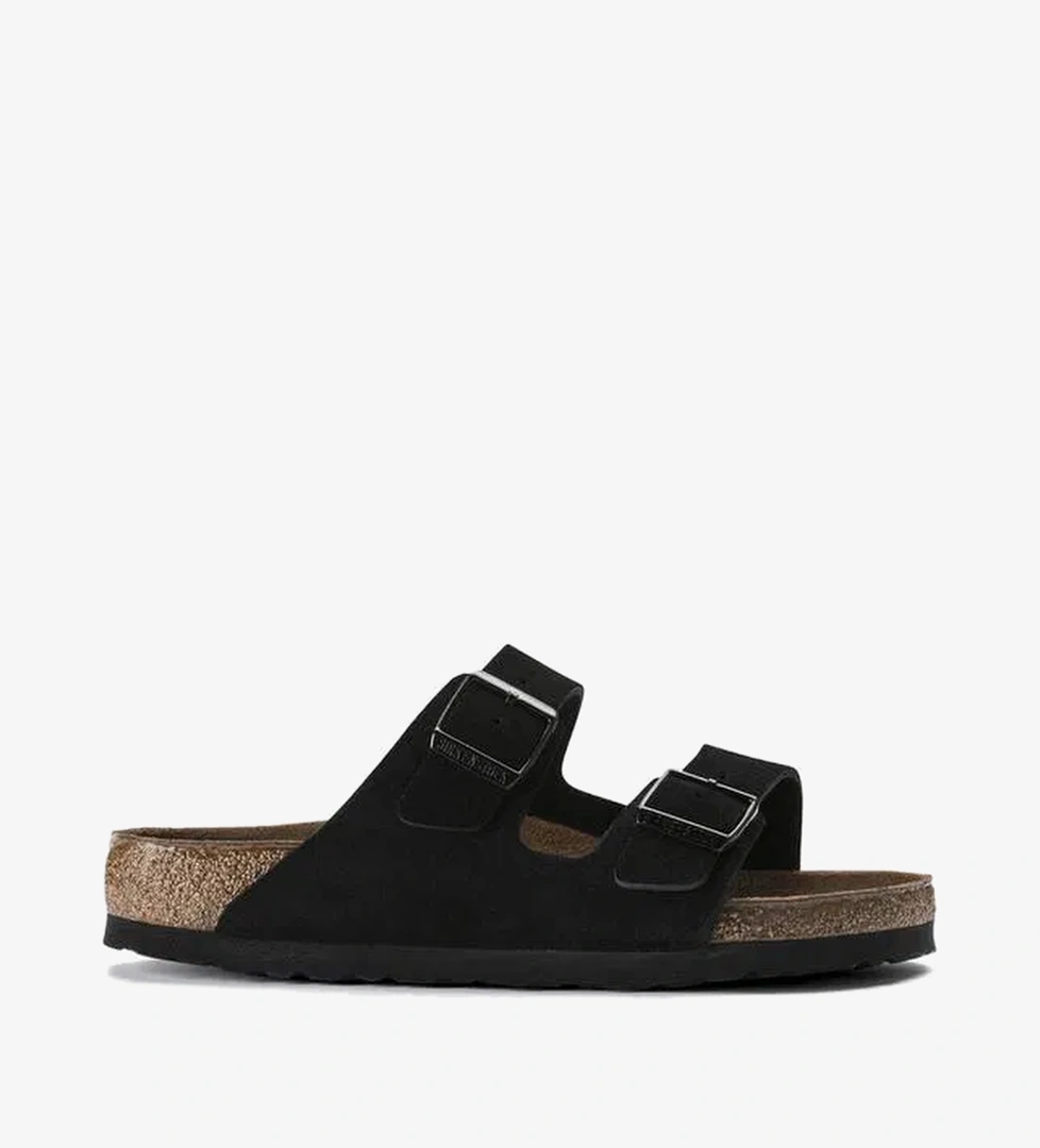 Birkenstock Arizona Sfb Vl Kadın Siyah Terlik - Görsel 1