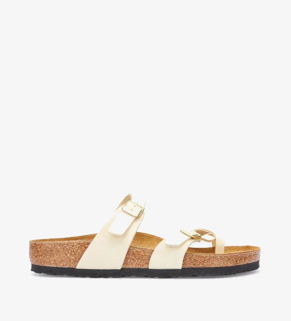 Birkenstock Mayari Nu Kadın Krem Terlik - Görsel 1