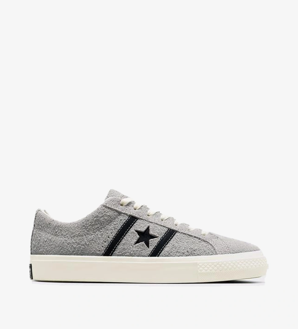 Converse Converse One Star Pro Academy Pro Unisex Gri Süet Sneaker | Superstep Gri - 1. görsel
