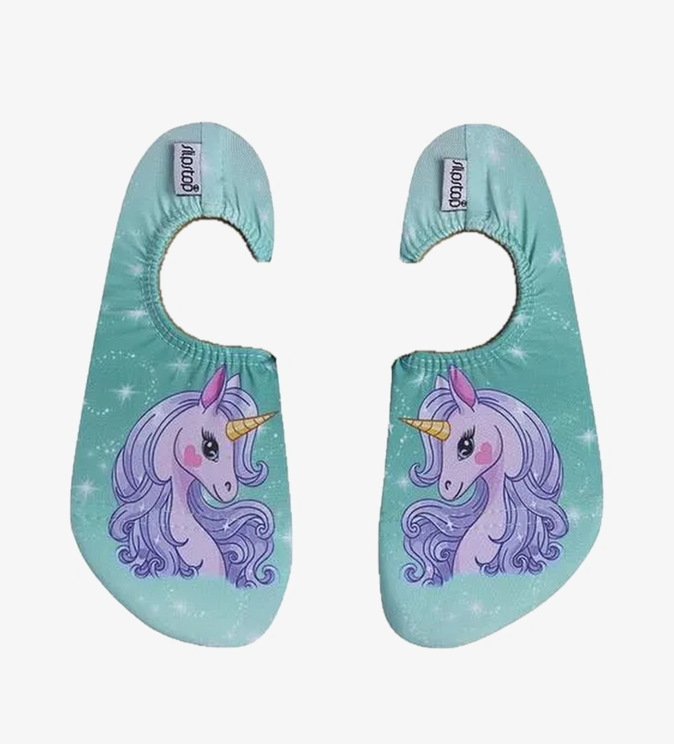Slipstop Renkli Slipstop Bellissima Unicorn Çocuk Ayakkabısı