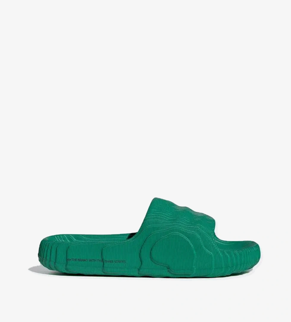 adidas Originals Adilette 22 Unisex Yeşil Terlik - Görsel 1