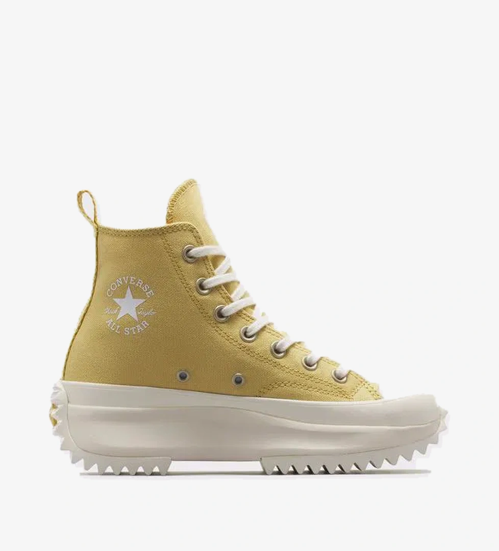 Converse Run Star Hike Unisex Sarı Platform Sneaker