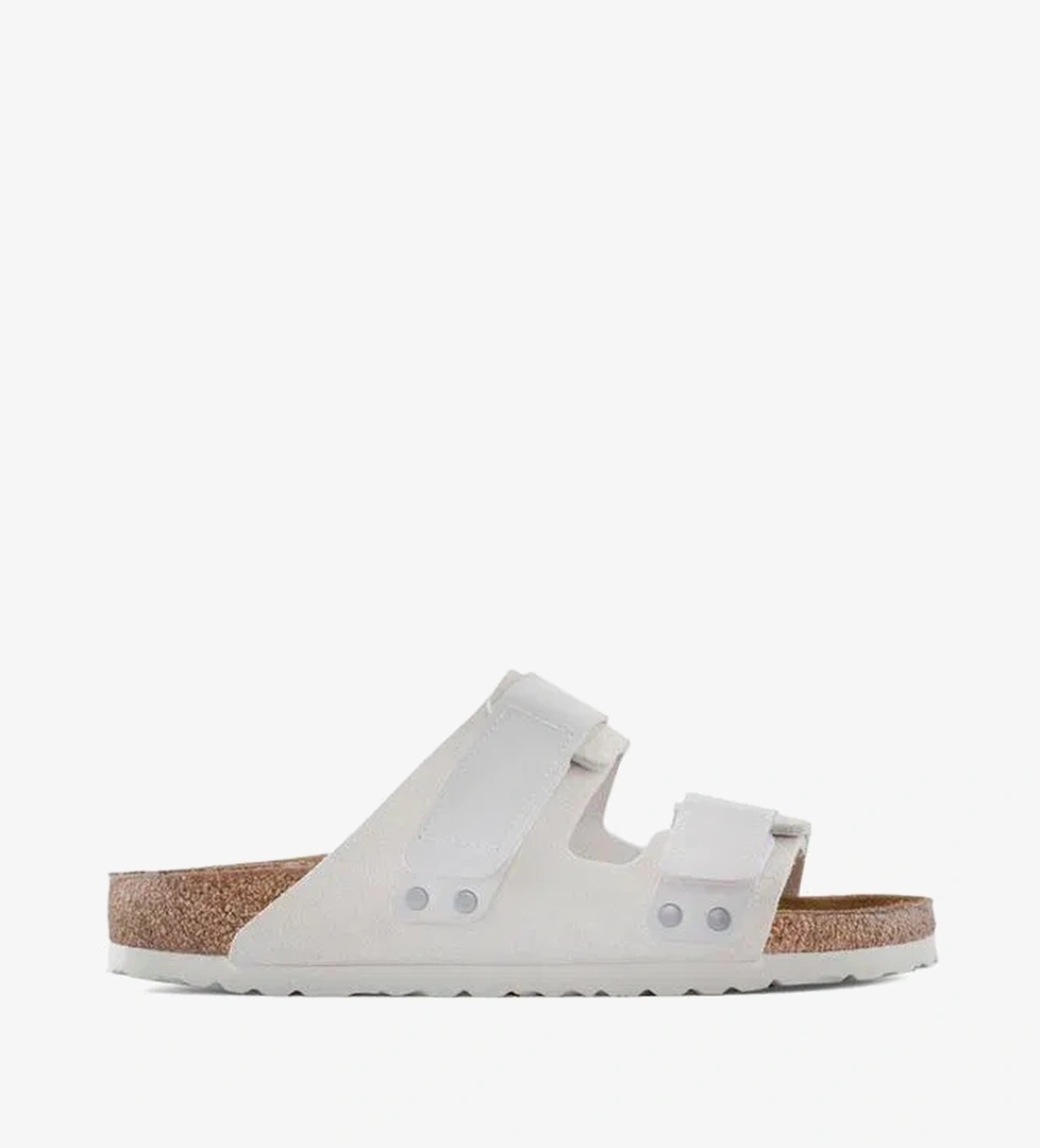 Birkenstock Uji Vl Nu Kadın Beyaz Terlik - Görsel 1