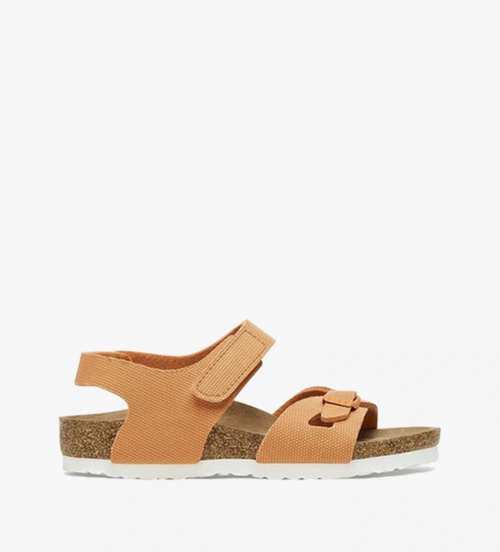 Birkenstock Colorado Tex Canvas Vegan Bebek Turuncu Sandalet