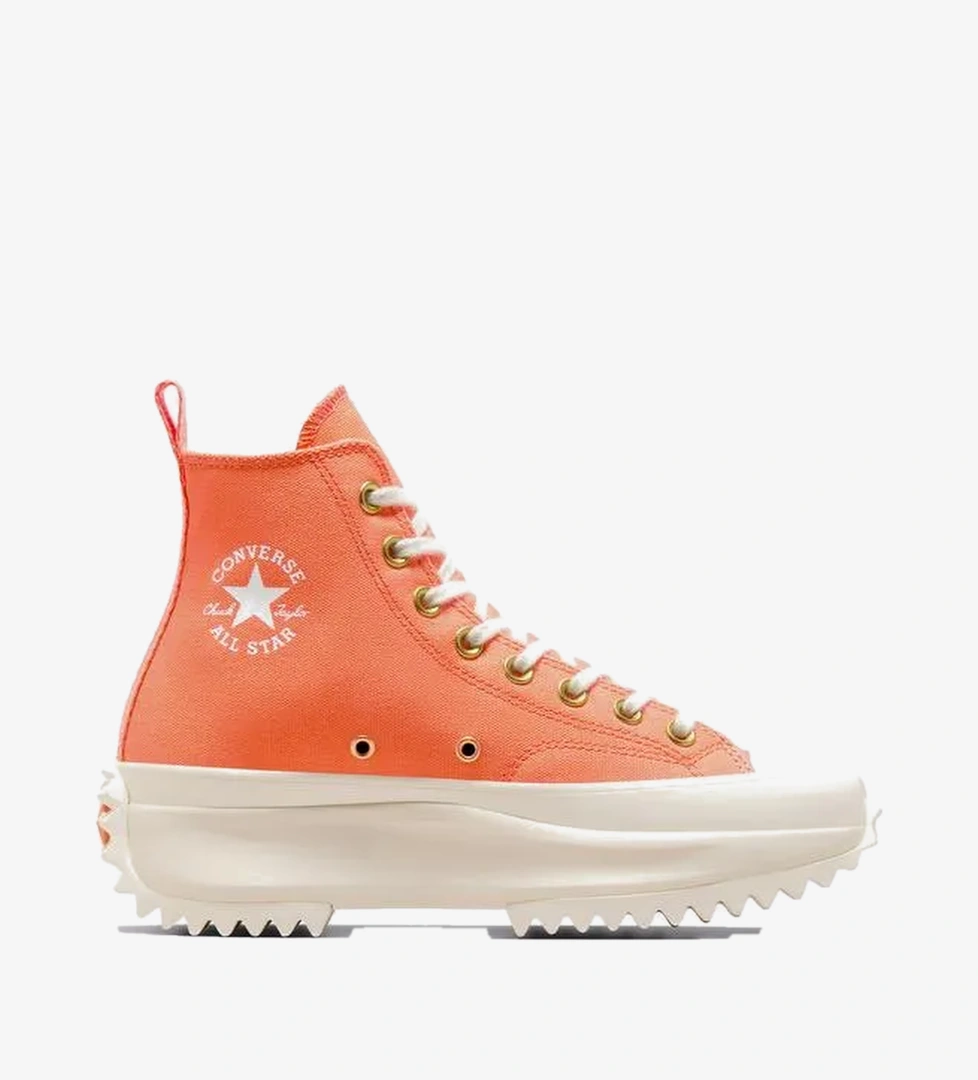Converse Run Star Hike Unisex Kahverengi Platform Sneaker