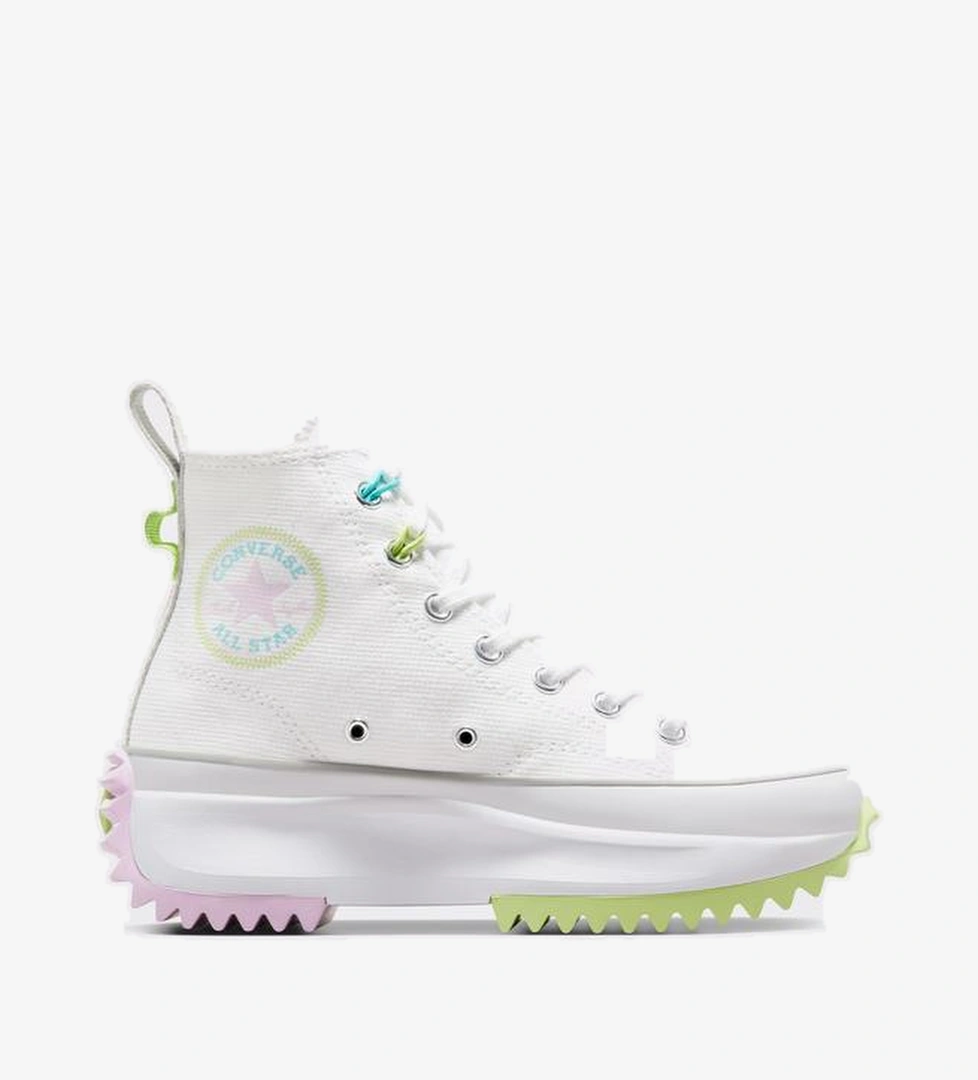 Converse Converse Run Star Hike Unisex Beyaz Platform Sneaker model görseli