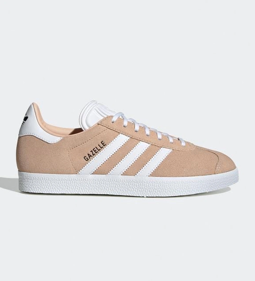 adidas Originals Gazelle Kadın Bej Spor Ayakkabı - Görsel 1