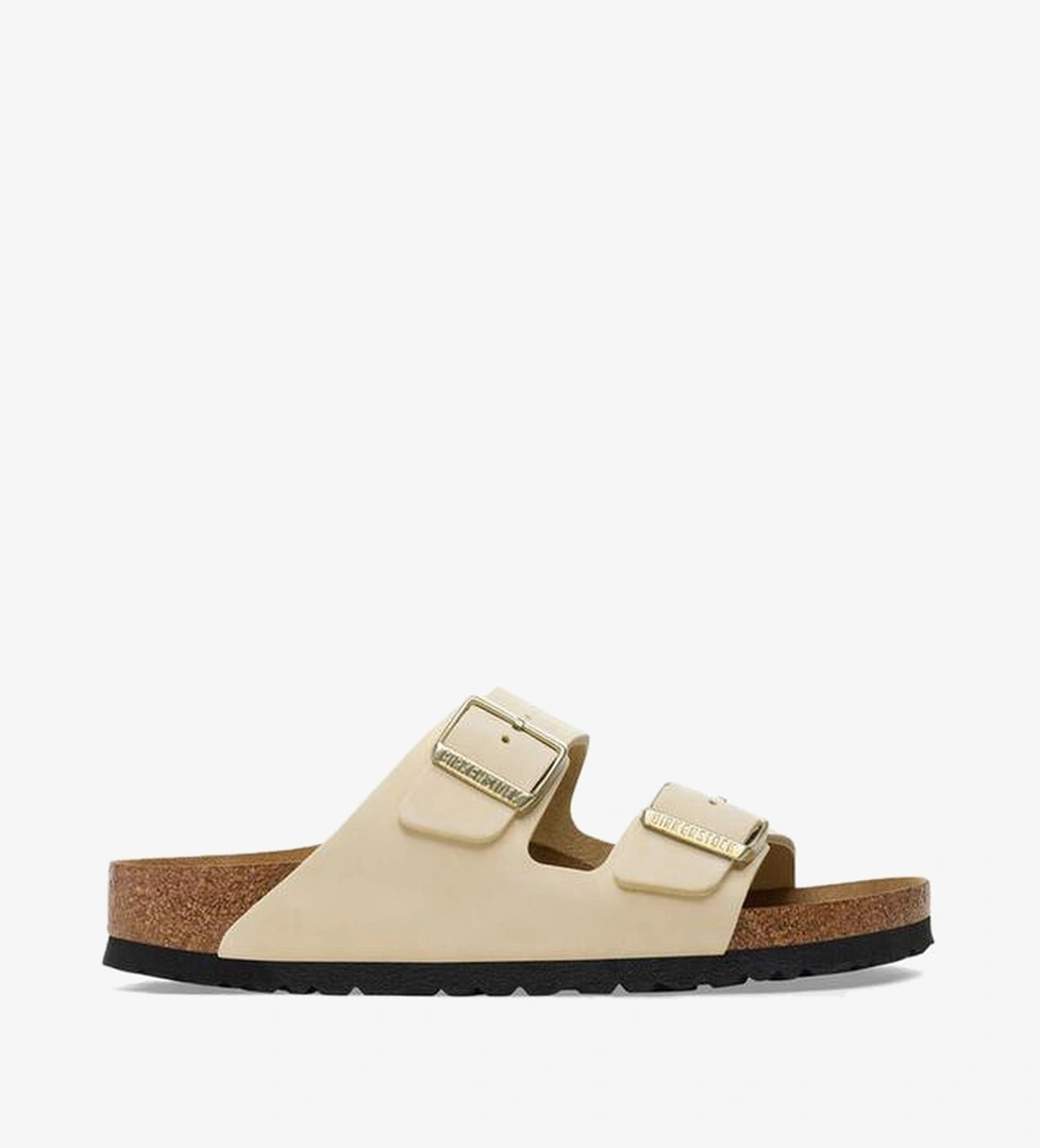 Birkenstock Arizona Nu Kadın Krem Terlik - Görsel 1