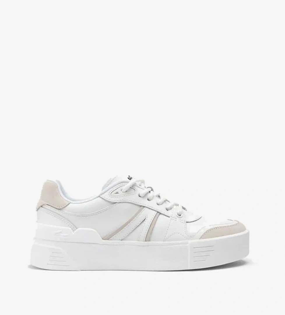 Lacoste L002 Evo Kadın Beyaz Sneaker - Görsel 1