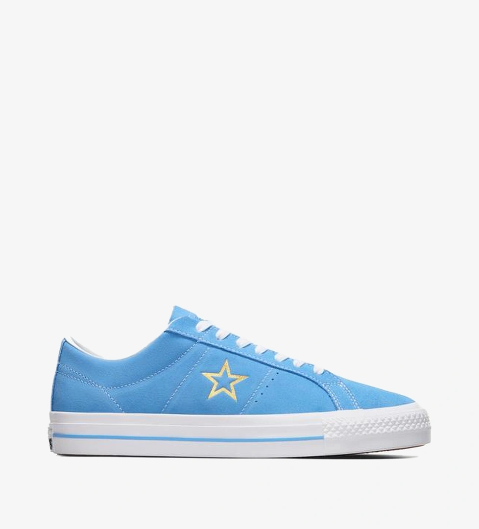 Converse Cons One Star Pro Suede Unisex Mavi Sneaker