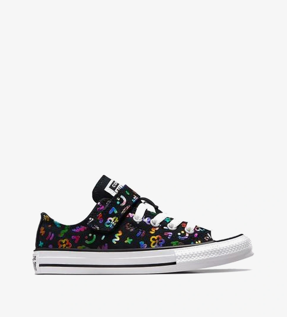 Converse Converse Chuck Taylor All Star Easy On Doodles Bebek Siyah Sneaker SuperStep'te! Siyah - 1. görsel