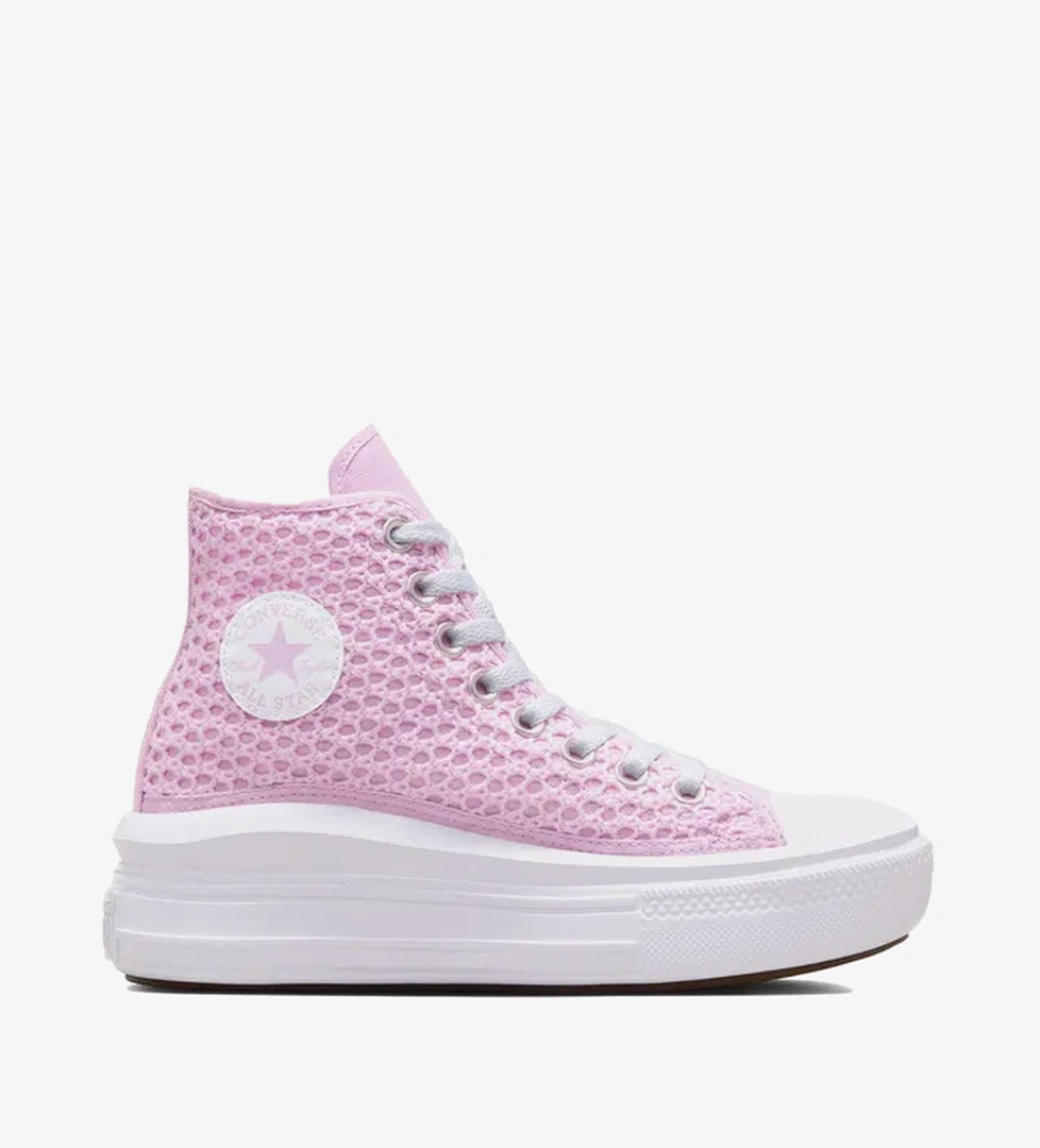 Converse Chuck Taylor All Star Move Çocuk Pembe Platform Sneaker