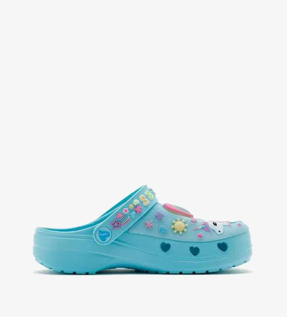 Skechers Heart Charmer Miss Girly Çocuk Mavi Sandalet - Görsel 1