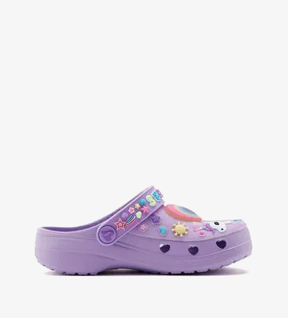 Skechers Heart Charmer Miss Girly Bebek Mor Sandalet - Görsel 1