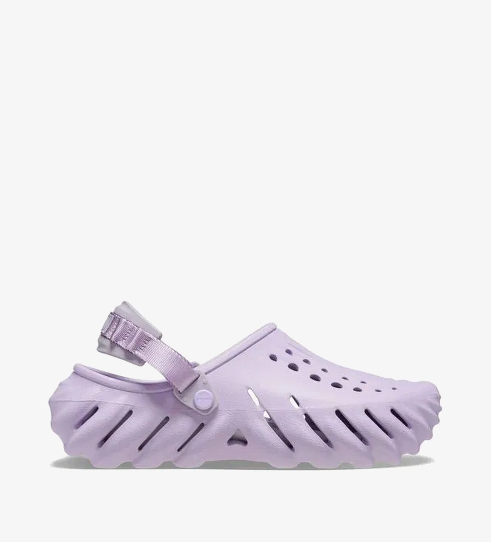 Crocs Echo Kadın Mor Terlik - Görsel 1