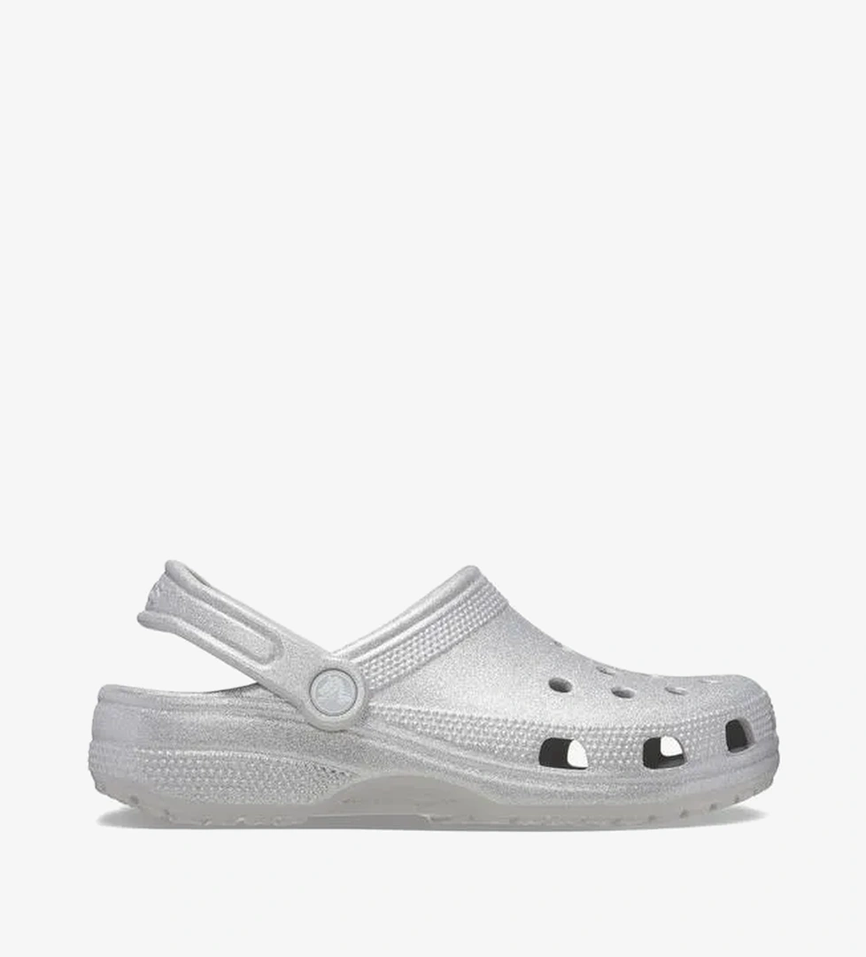 Crocs Classic Glitter Kadın Gri Terlik