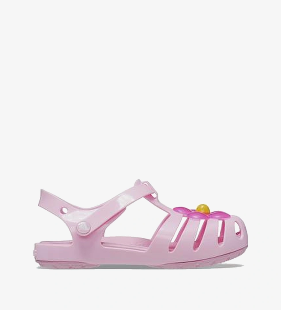Crocs Isabella Charm T Bebek Pembe Sandalet