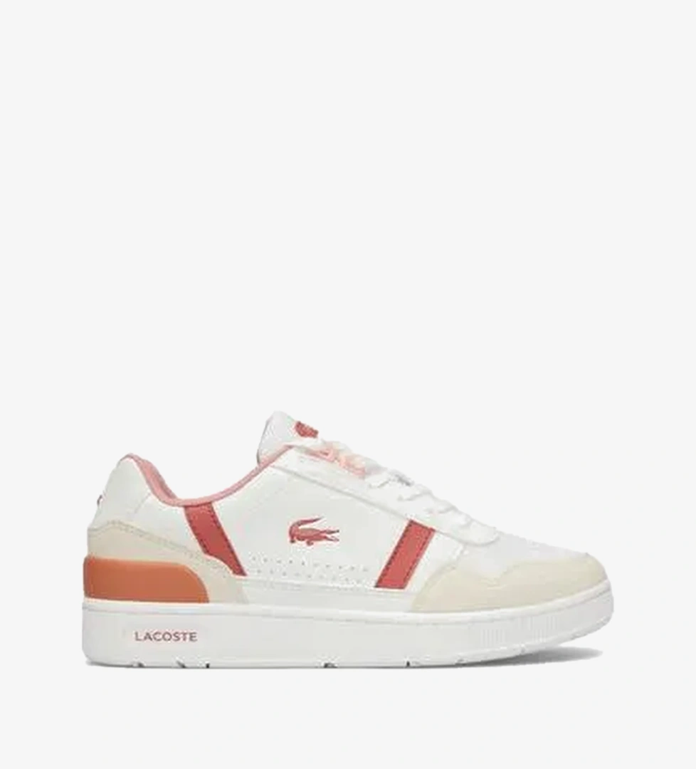 Lacoste T/CLIP Bebek Beyaz/Pembe Sneaker