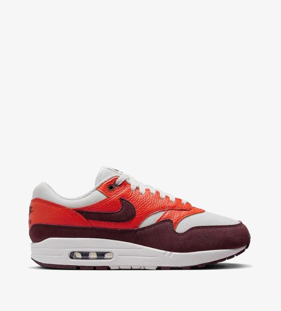 Nike Air Max 1 Unisex Kırmızı Spor Ayakkabı - Görsel 1