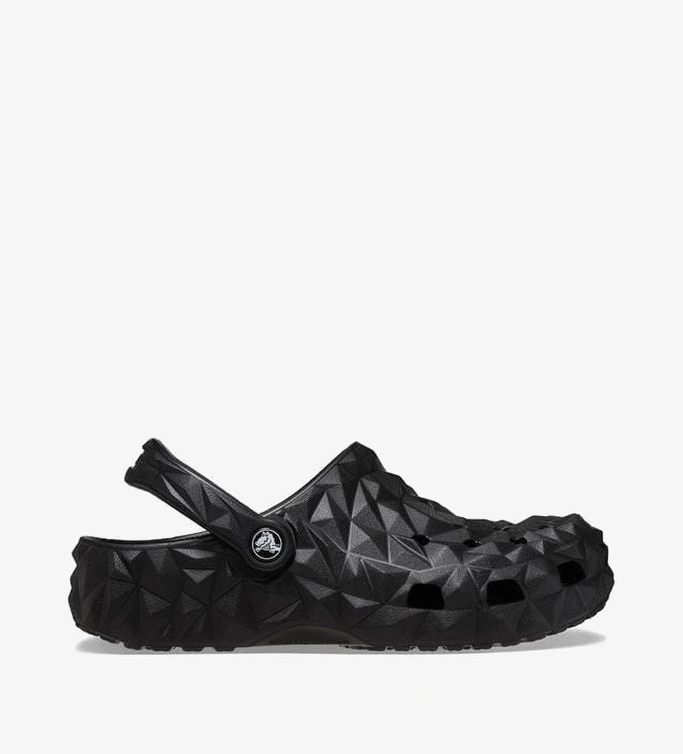 Crocs Classic Geometric Unisex Siyah Terlik - Görsel 1