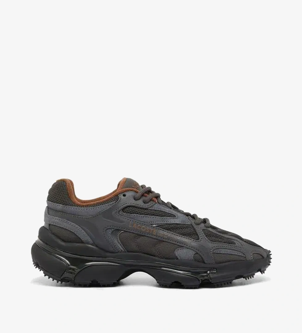 Lacoste L003 2K24 Erkek Yeşil/Siyah Sneaker