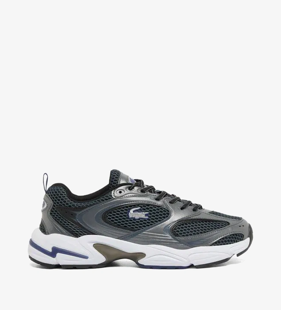 Lacoste Storm 96 2K Erkek Gri/Lacivert Sneaker - Görsel 1