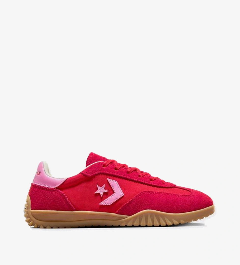 Converse Run Star Trainer Unisex Kırmızı Süet Sneaker