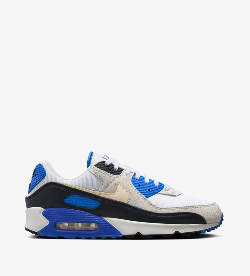 Nike Air Max 90 Premium Erkek Beyaz Sneaker - Görsel 1