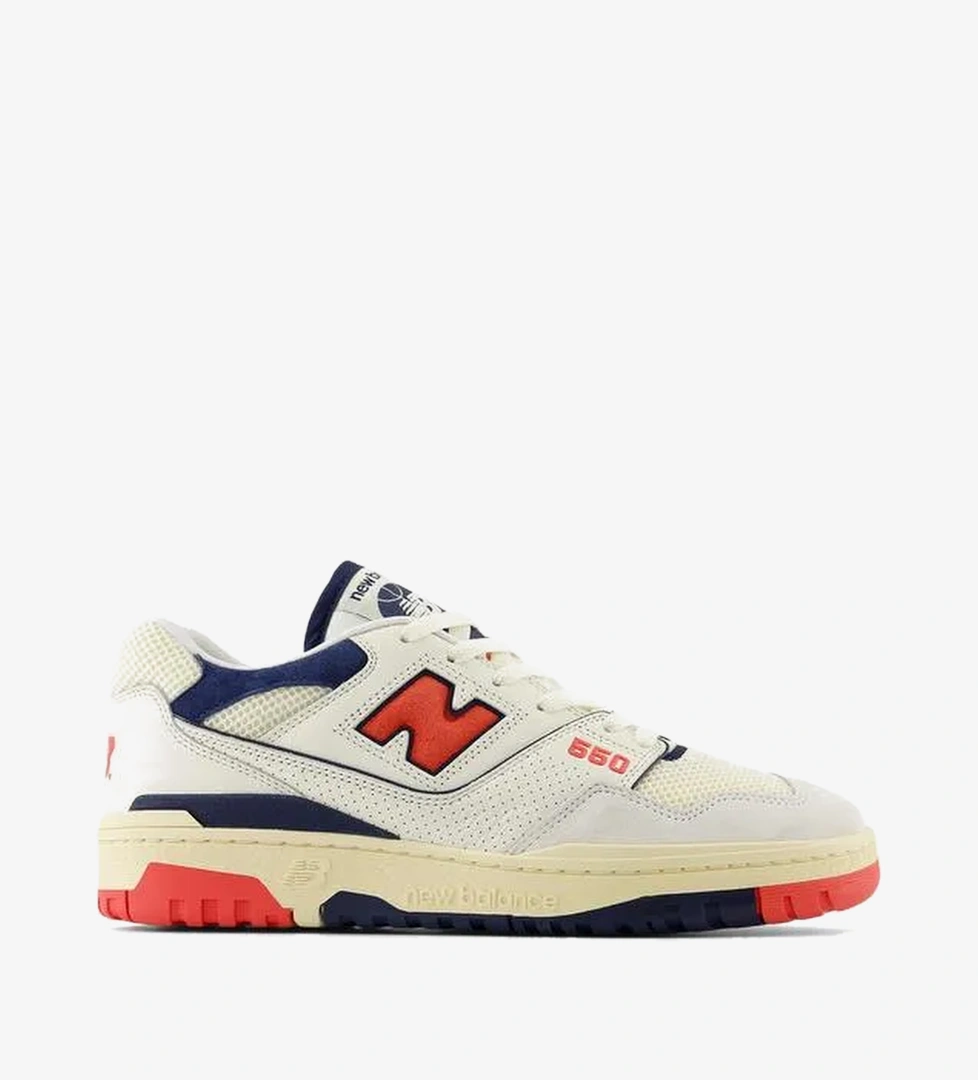 New Balance New Balance 550 Unisex Beyaz Spor Ayakkabı SuperStep'te! Beyaz - 1. görsel
