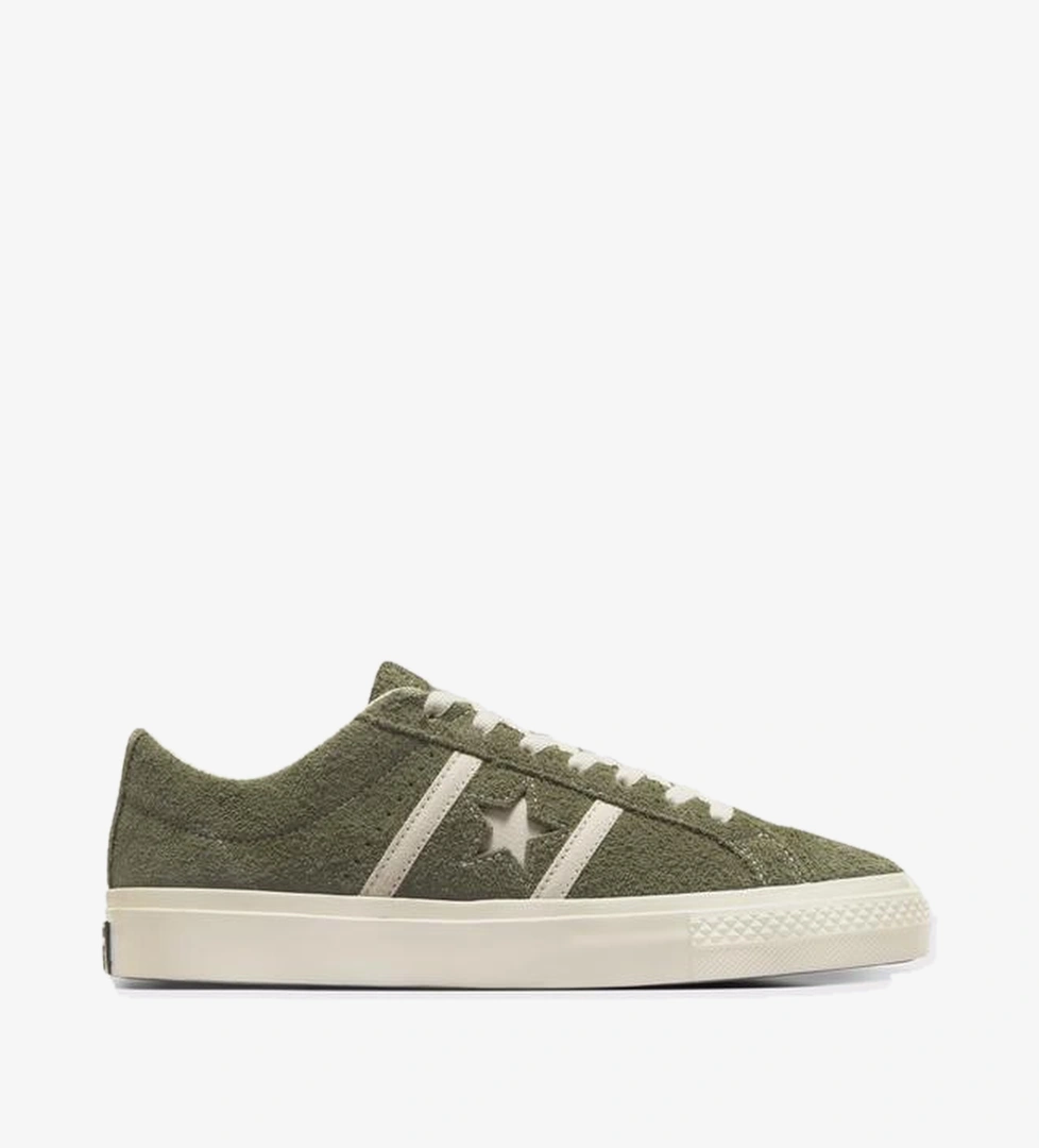 Converse One Star Academy Pro Unisex Yeşil Süet Sneaker