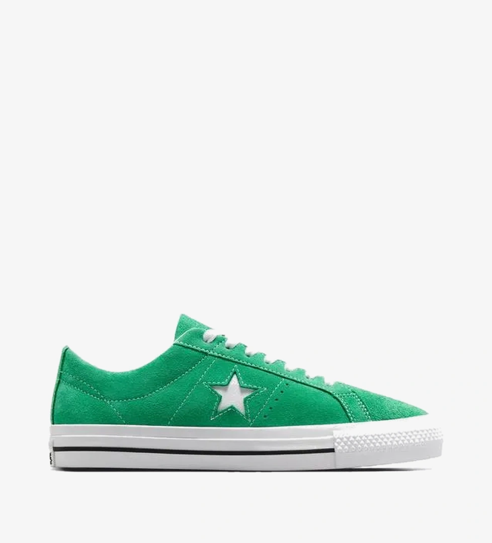 Converse Converse One Star Pro Unisex Yeşil Süet Sneaker SuperStep'te! Yeşil - 1. görsel