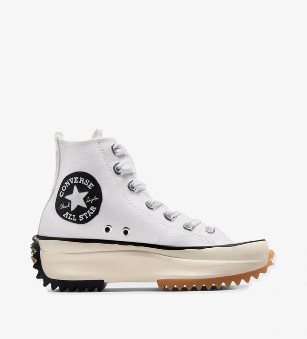 Converse Run Star Hike Unisex Beyaz Platform Sneaker - Görsel 1