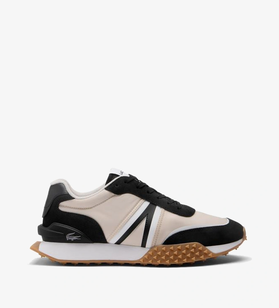 Lacoste L-Spin Deluxe Erkek Siyah/Beyaz Sneaker - Görsel 1