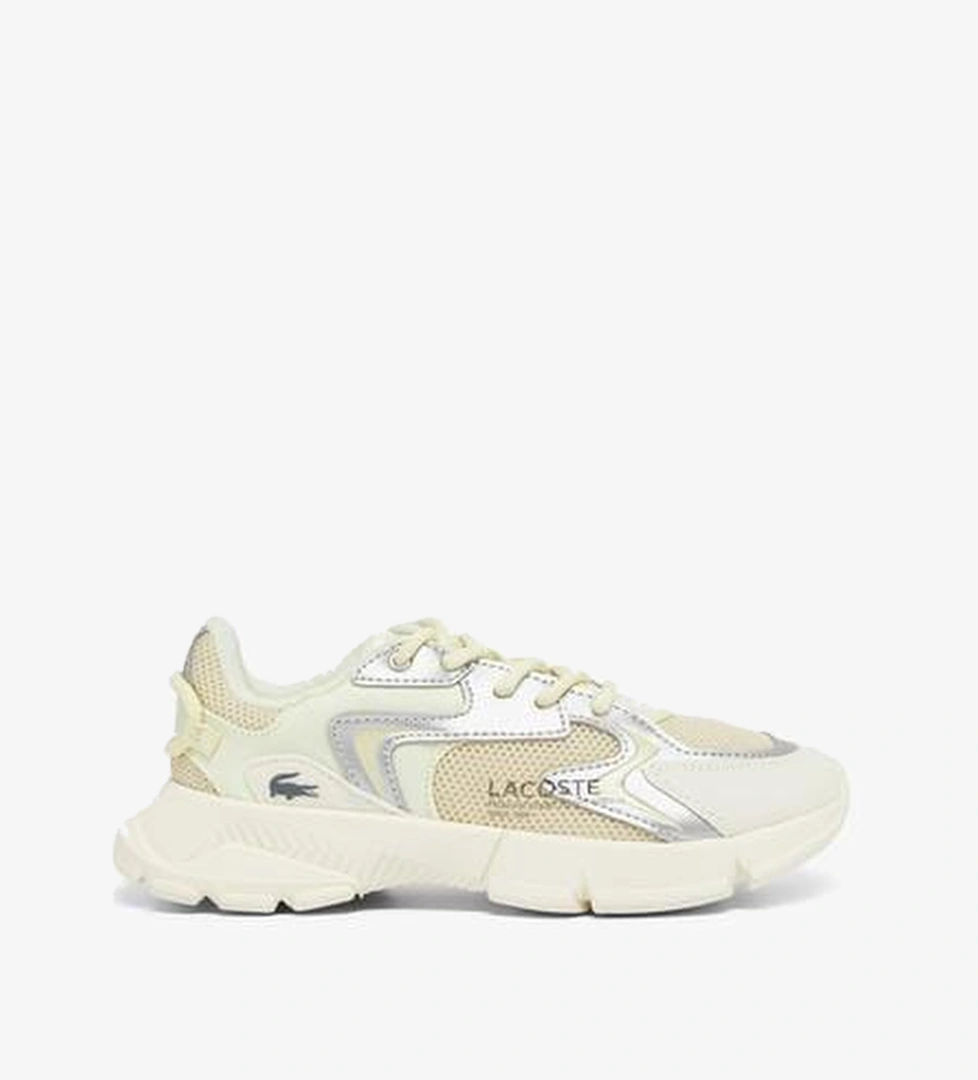 Lacoste L003 Neo Çocuk Sarı Sneaker - Görsel 1