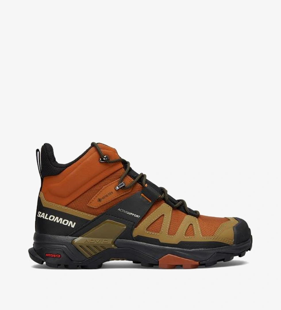 Salomon X Ultra 4 Mid Gore-Tex Erkek Kahverengi Bot - Görsel 1