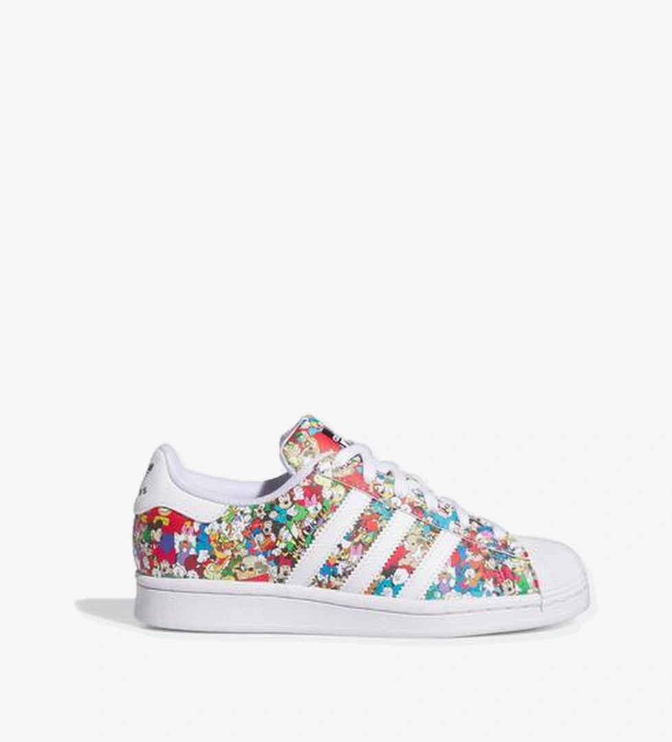 adidas Superstar J Çocuk Renkli Spor Ayakkabı - Görsel 1