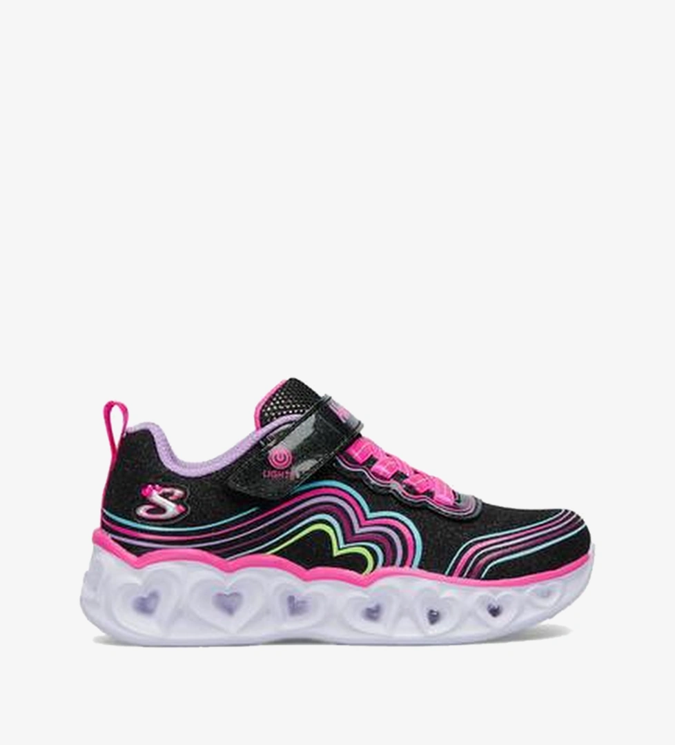 Skechers Heart Lights Çocuk Siyah Spor Ayakkabı