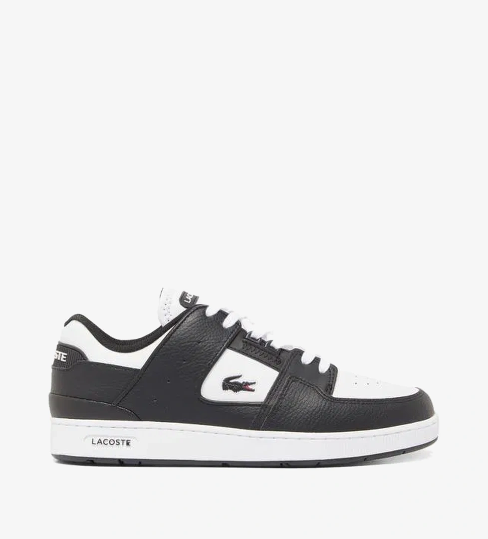 Lacoste Court Cage Erkek Siyah/Beyaz Sneaker - Görsel 1
