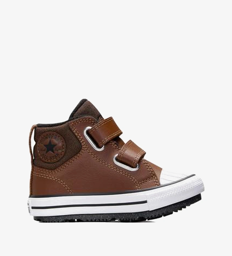 Converse Chuck Taylor All Star Berkshire Bebek Kahverengi Deri Bot