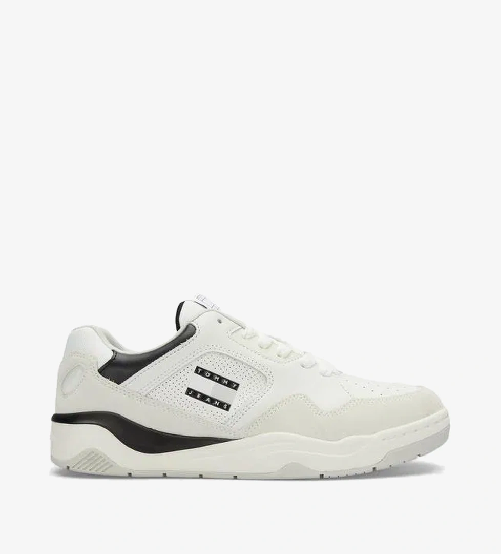 Tommy Jeans New Basket Erkek Beyaz Spor Ayakkabı