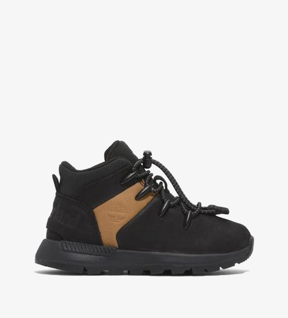 Timberland Siyah Timberland Sprint Trekker Mid Bungee Bebek Outdoor Ayakkabı