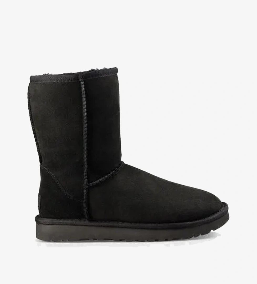 UGG Classic Short II Kadın Siyah Bot