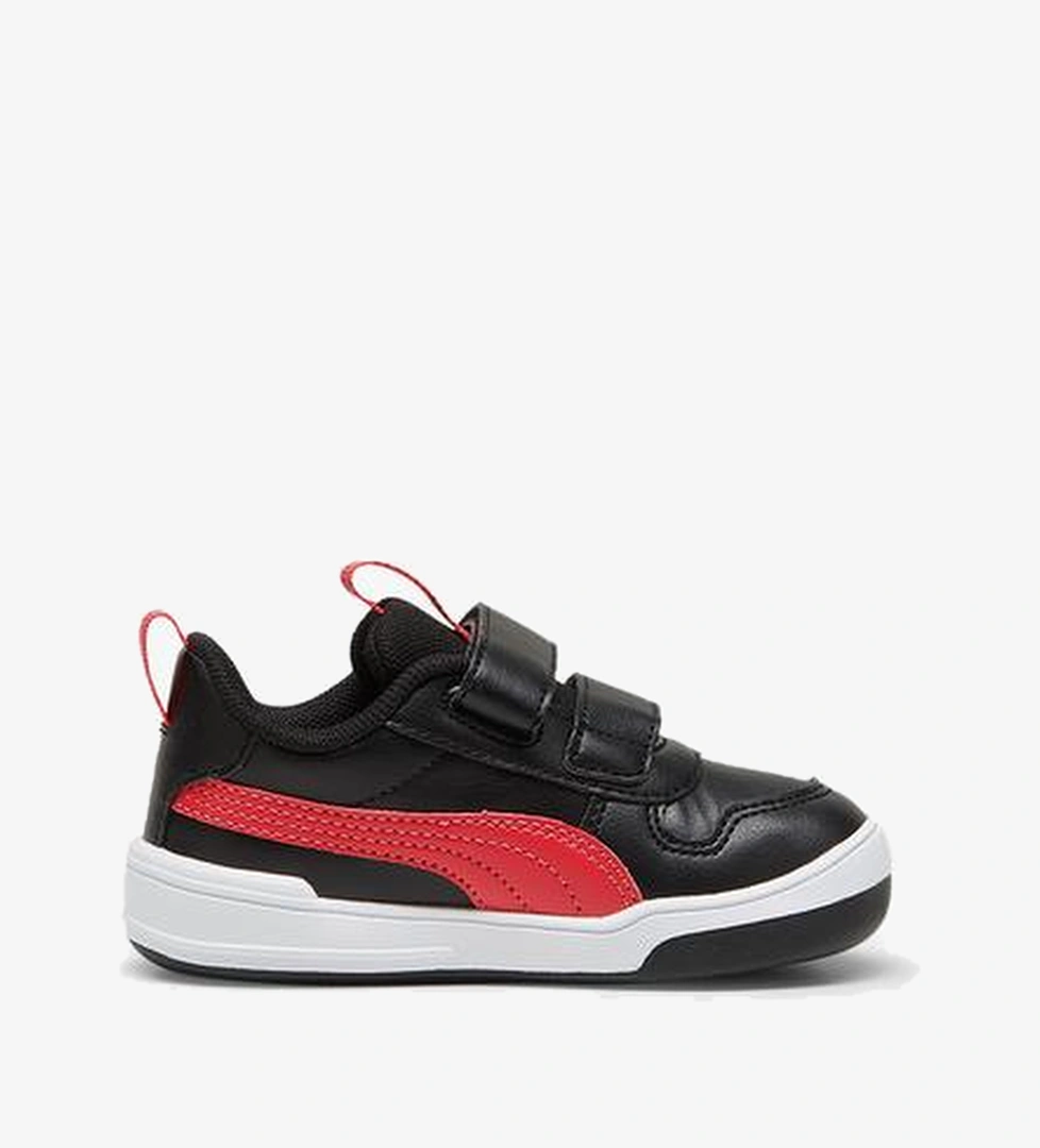 Puma Puma Multiflex SL V Bebek Kırmızı Siyah Spor Ayakkabı model görseli