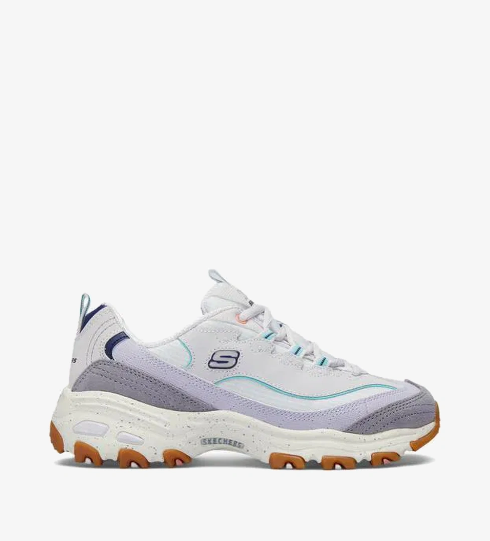 Skechers D'Lites-Bold Views Kadın Mor Spor Ayakkabı - Görsel 1