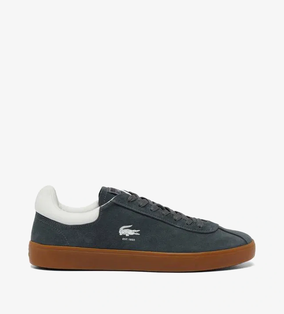 Lacoste Baseshot Erkek Gri Sneaker - Görsel 1