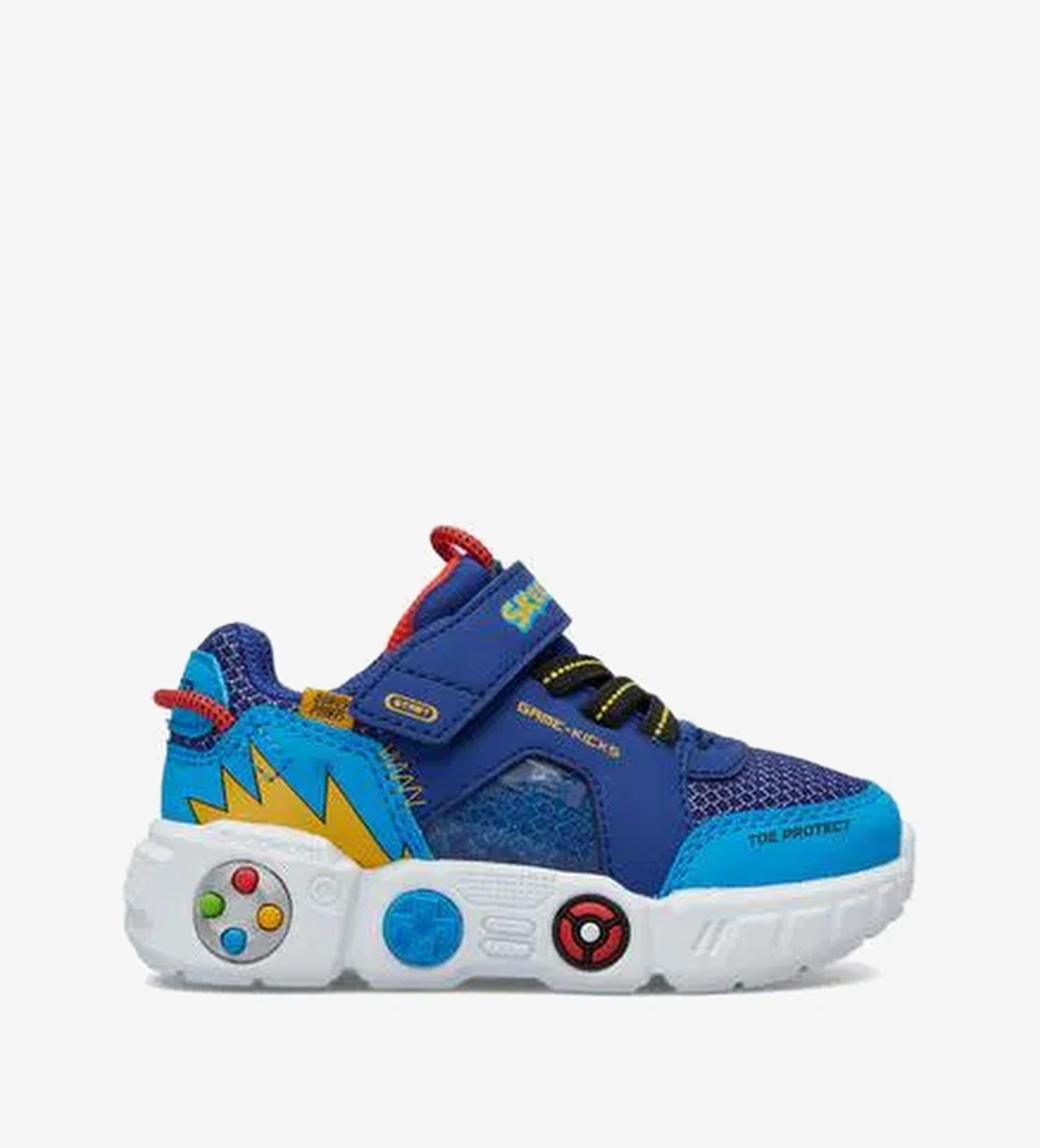 Skechers Lil Gametronix Bebek Mavi Spor Ayakkabı