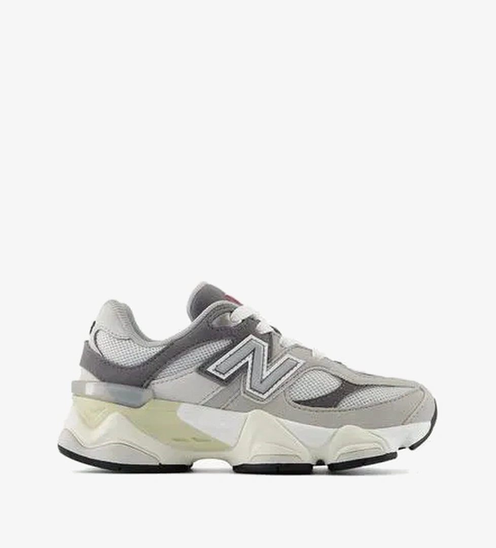 New Balance 9060 Lifestyle Çocuk Gri Spor Ayakkabı - Görsel 1