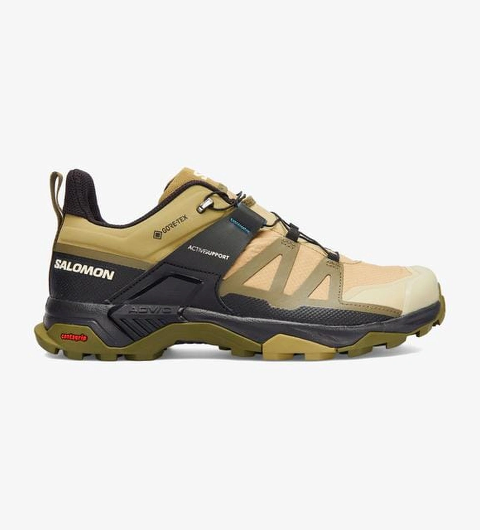 Salomon X Ultra 4 Gore-Tex Erkek Haki Outdoor Ayakkabı